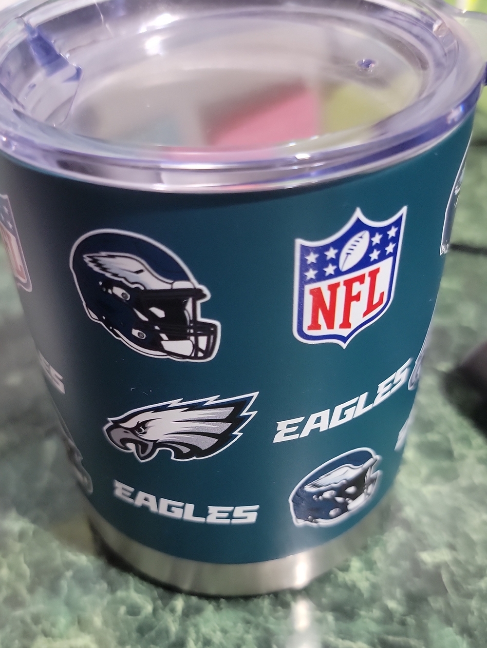 NFL Philadelphia Eagles Logo Tumbler - Teal and White